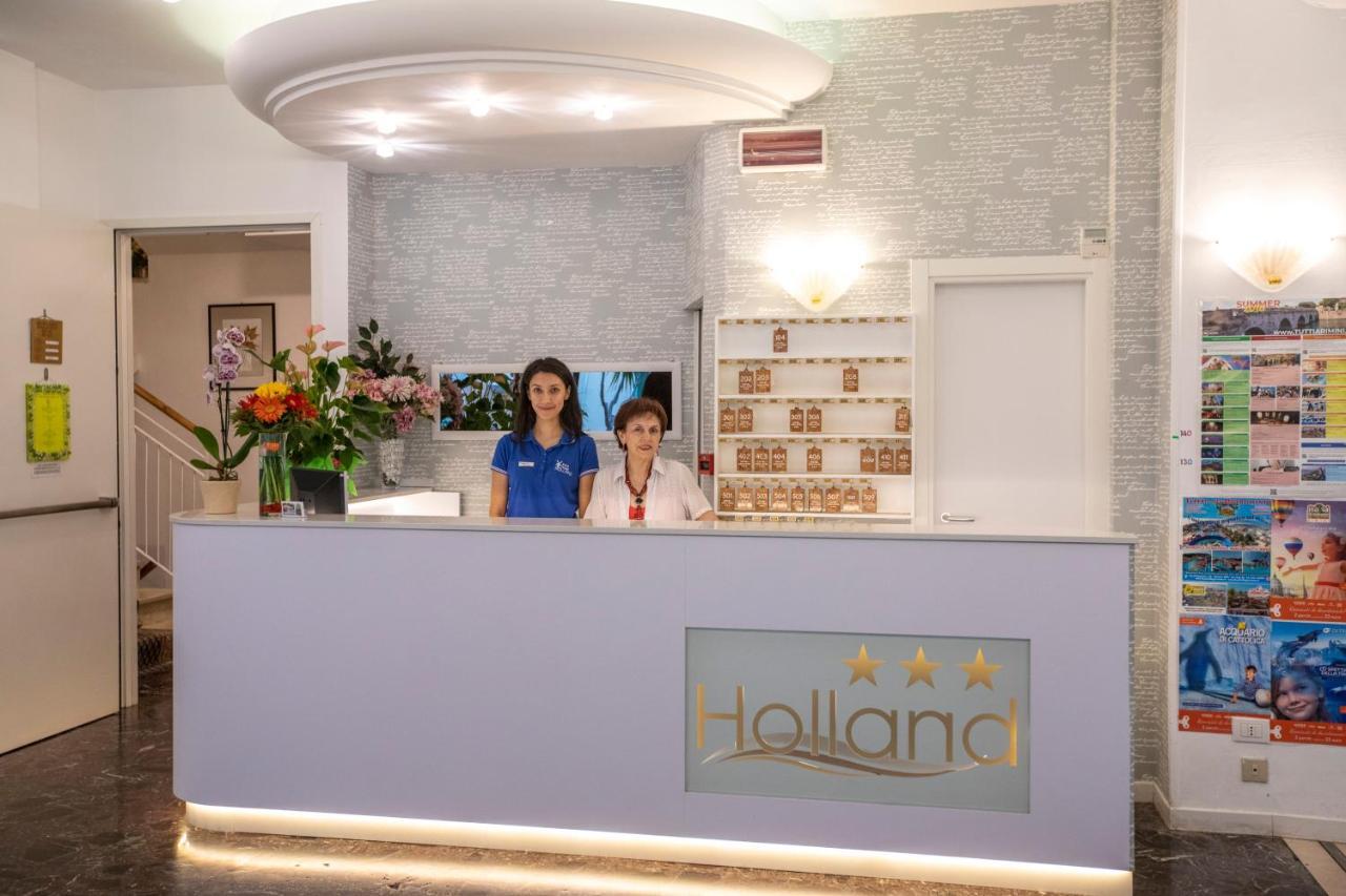 Hotel Holland Rimini Exteriör bild